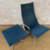 Vintage Herman Miller Aluminum Group Lounge Chair & Ottoman Product Image