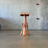 Early 1900's Mid Century Folk Art Pedestal Table Product Image