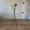 Mid Century Brass & Metal Floor Lamp Product Image