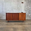 Mid Century Modern Tambour Door Credenza By Milo Baughman For Glenn of California Product Image
