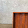 Mid Century Modern Tambour Door Credenza By Milo Baughman For Glenn of California Product Image