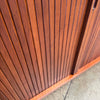 Mid Century Modern Tambour Door Credenza By Milo Baughman For Glenn of California Product Image