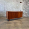 Mid Century Modern Tambour Door Credenza By Milo Baughman For Glenn of California Product Image