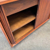 Mid Century Modern Tambour Door Credenza By Milo Baughman For Glenn of California Product Image