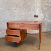 Mid Century Four Drawer Compact Desk By Furniture Guild California Product Image