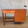 Mid Century Four Drawer Compact Desk By Furniture Guild California Product Image