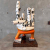 Abstract Studio Pottery Sculpture By Cuban American Artist Armando Perez Product Image