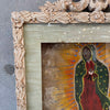 Vintage Oil On Board Painting Of La Virgen De Guadalupe Product Image