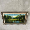 Oil On Canvas Framed Painting By Anny M. Bailey "Quail Valley" Product Image