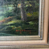 Oil On Canvas Framed Painting By Anny M. Bailey "Quail Valley" Product Image