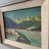 1960's Palm Springs Oil On Board Signed Painting Product Image