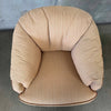 70's Swivel Lounge Chair With Original Upholstery #1 Product Image
