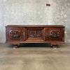 Quarter Sawn Oak Vintage Sideboard/ Credenza - No Key Product Image