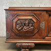 Quarter Sawn Oak Vintage Sideboard/ Credenza - No Key Product Image