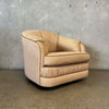 70's Swivel Lounge Chair With Original Upholstery #2 Product Image