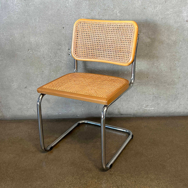 Cesca Style Woven Cane & Chrome Chair Product Image