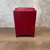 Bradington Young Zion Three-Way Red Leather Lounger #1 Product Image