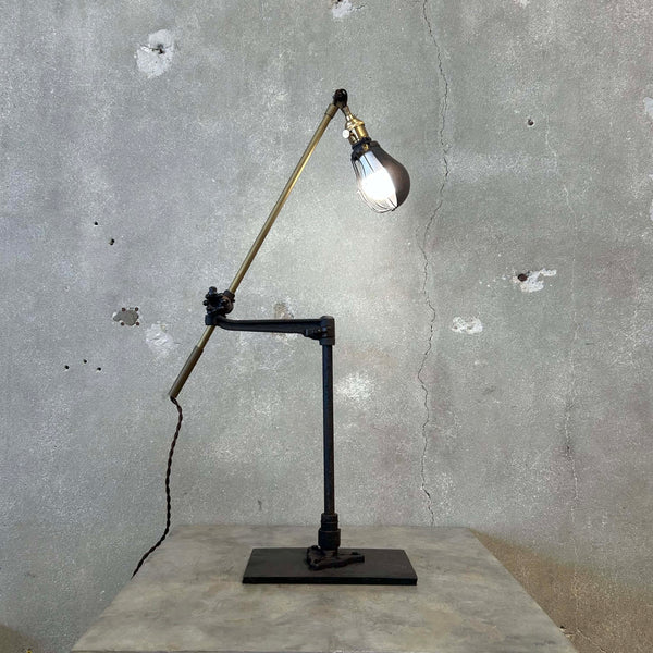 Industrial Articulated Desk Lamp - Adjustable Arms Product Image