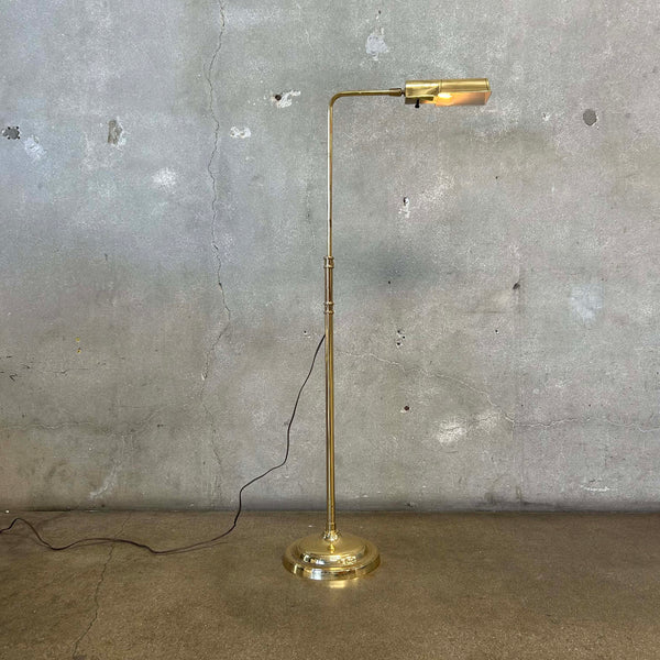 Brass Adjustable Floor Lamp Product Image