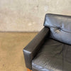 Pair Peem-Oy Leather Lounge Chairs Finland, c. 1965 Product Image