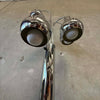 Mid Century Modern Vintage Chrome Waterfall Sonneman Orb 5 Light Table Lamp Product Image