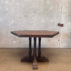 Monterey Furniture Large Game Table Old Wood Finish c. 1930 Product Image