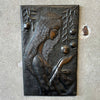 Vintage Soviet - Era Embossed Copper Wall Plaque (Cheknka) USSR 1960's-1980's Product Image