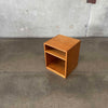 Mid Century Modern Oak Nightstand / End Table Product Image