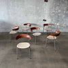 Set Of Six "Leeway" Chairs By Keiji Takeuchi For Geiger/Herman Miller Product Image