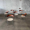 Set Of Six "Leeway" Chairs By Keiji Takeuchi For Geiger/Herman Miller Product Image