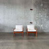 Danish Modern Lounge Chairs In Teak, Denmark 1960's Product Image