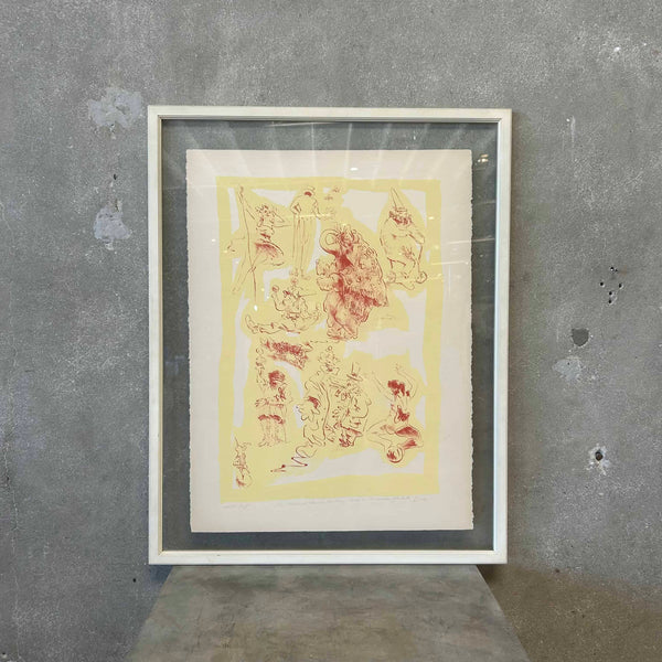 "Circus" Artists Proof Lithograph by William Brice (1921-2008) Product Image