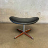 Mid Century Modern H.W. Klein Recliner w/ Ottoman C. 1960s Denmark Product Image