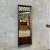 Mid Century Modern "Tower Suite" Rosewood & Walnut Mirror by Lane C. 1960s Product Image