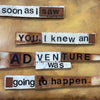 Mixed Media Art Piece by Listed Artist Jennifer Verge "Adventure" Product Image