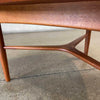 Danish Modern Teak Guitar Pick Table by Kurt Ostervig Product Image