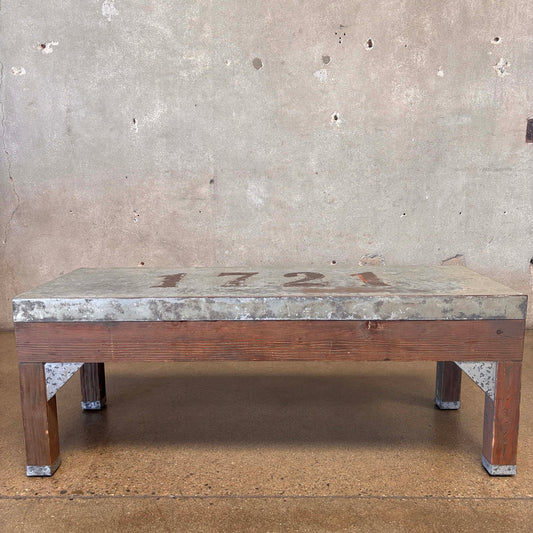 Custom Made Industrial Coffee Table