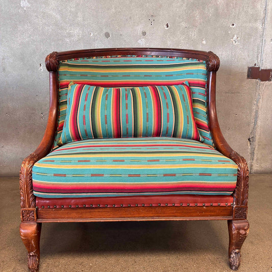 Custom Upholstered Vintage Tub Chair