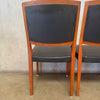 Set of (6) MCM Teak Dining Chairs By Svegards Markaryd Sweden Original Product Image