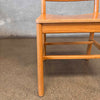 Set of 4 Light Oak Modern Chairs Made In Italy Product Image