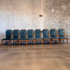 Set of Eight Burlwood Dining Chairs - Six Side Chairs & Two Arm Chairs Product Image