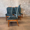 Set of Eight Burlwood Dining Chairs - Six Side Chairs & Two Arm Chairs Product Image