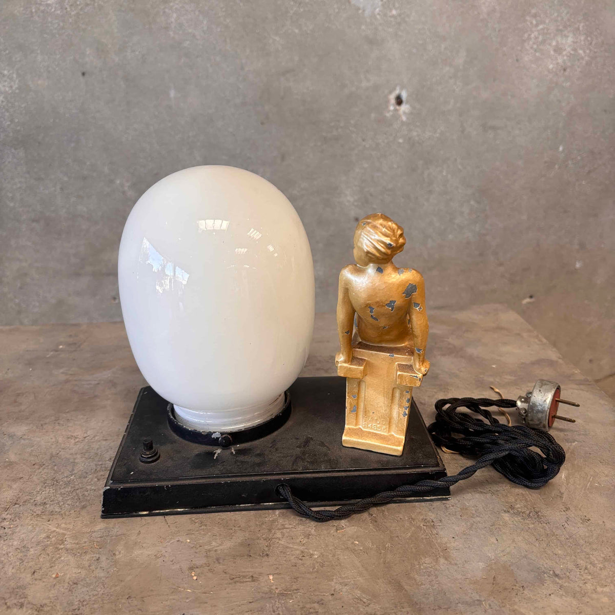 1920's Restored Desk Lamp