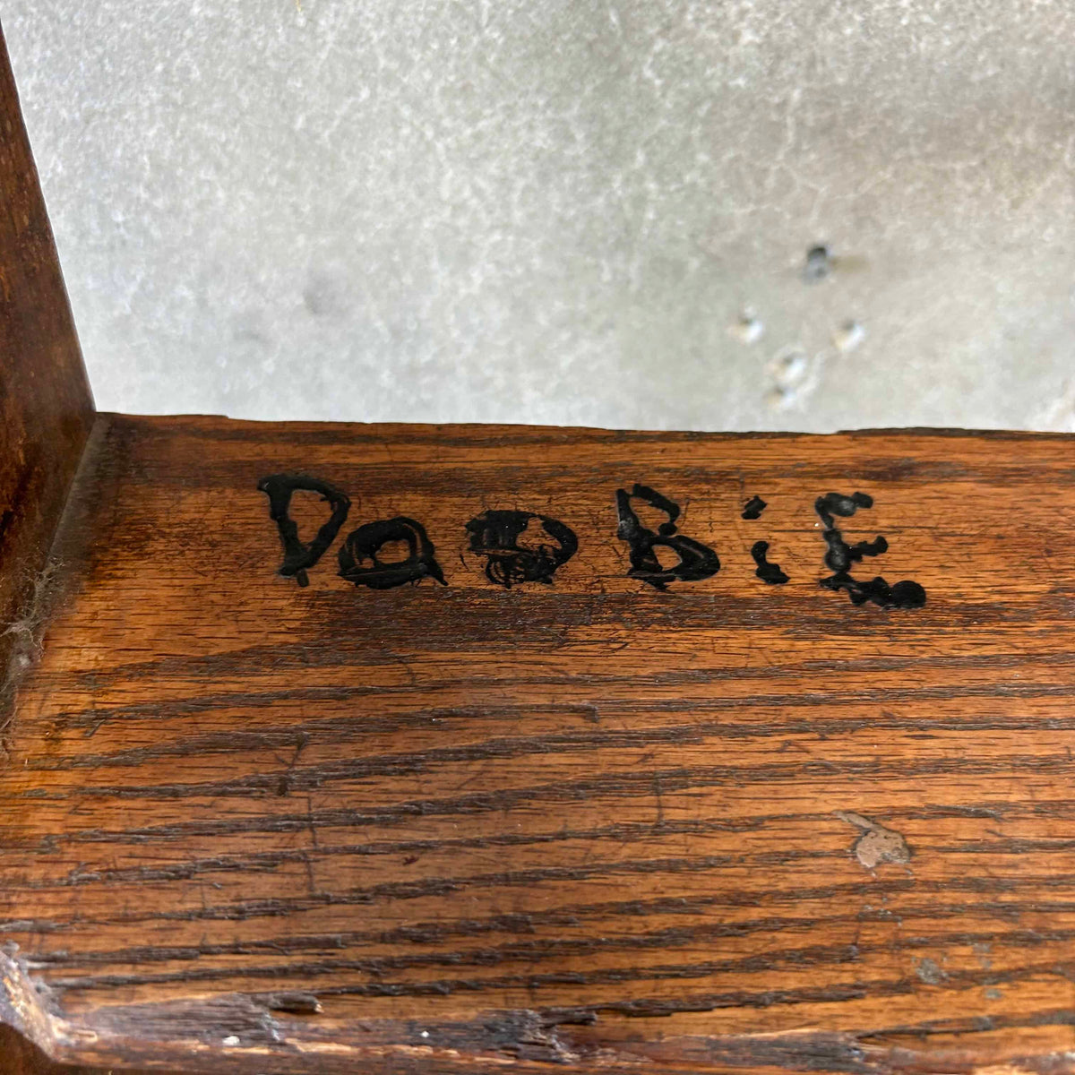 Oak Library Ladder