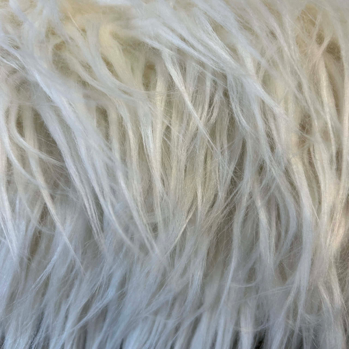 Mies Van Der Rohe Barcelona Chair w/ Mongolian Sheep Faux Fur #2