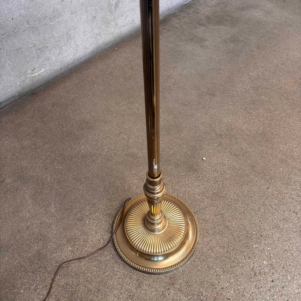Vintage 1930's Brass 4 Light Floor Lamp