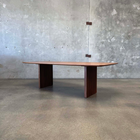 Walnut "Ten Table" Designed By Christian Troels & Jacob Plejdrup For DK3. C. 2019