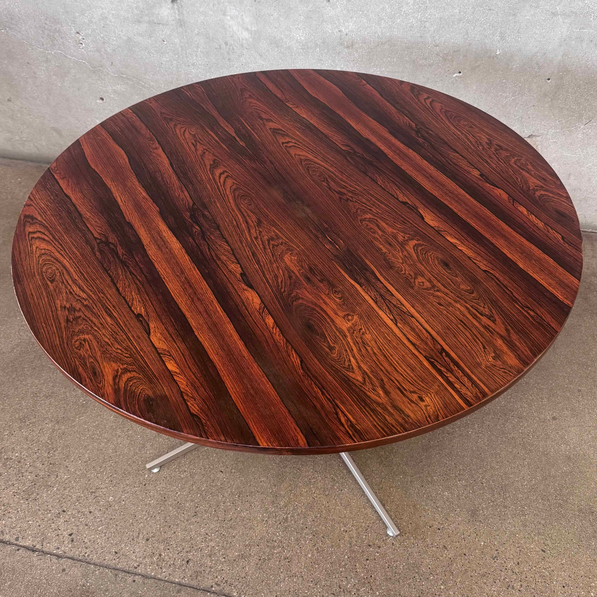 Mid Century Westnofa Rosewood Adjustable Dining Coffee Table