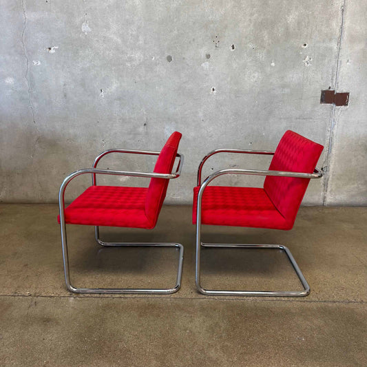 Pair Of Vintage Knoll Brno Chairs