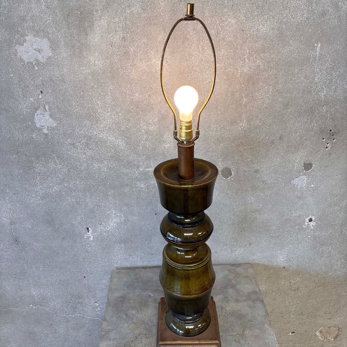 1960's Monumental Ceramic Table Lamp